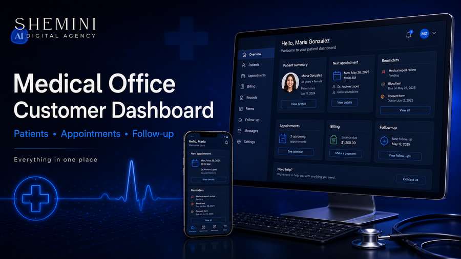 Medical Office Customer Dashboard